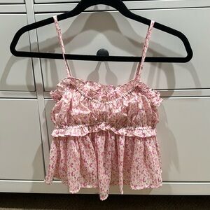 Pink, Purple, and Yellow Buttefly Shirt